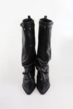 Shirring Western Warmer Long Boots