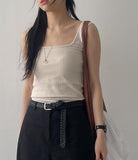 Embo Square Neck Sleeveless