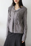 Rev Frill Knit Cardigan