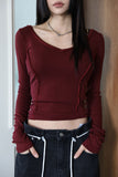 River Back Open Line T-shirt