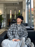 [Brushed] Vintage Pigment Check Over Shirt