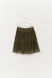 (W) Ink Frill Skirt