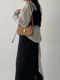 Renault Round Neck Loose Fit Blouse