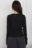Fold Snap Unbalanced Tee