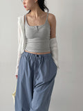 [Unisex] Stopper Parachute Banding Wide Pants