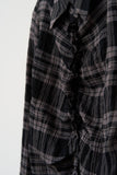 (W) Calm Checked Shirt