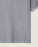 Jet Waffled Henely Top