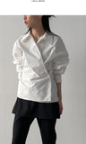 Rio Poplin Wrap Loose Fit Shirt