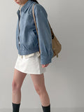 Steel Western Suede Blouson