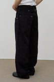 Loast Black Wide Denim