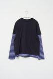 May Striped Layered Top
