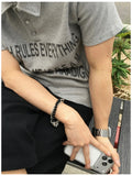 Twail layered chain bracelet