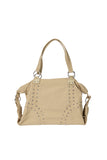 Hemian Studded Shoulder Bag