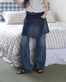 Chrome Layered Set Denim