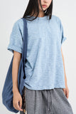 Pigment slub T-shirt