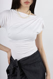 Pearl clip necklace