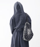 Spider Denim Sling Cross Backpack