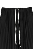 PRTN) Stripe Summer Banding Trousers