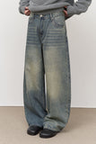 Clover Brushed Wide Denim