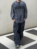 Vintage Washed Recycle Long Sleeve