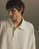 [AG] Big-Collar Waffle Pullover