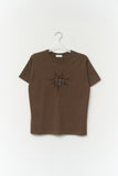 Flash Checked Star Top