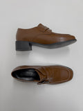 Toronto Square Toe Buckle Loafers