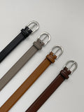 [Cowhide] Jimmy Stitch Daily Belt