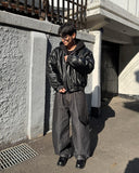 Aaron Curved Denim Pants