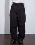 cut out black pants