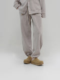 Tom Natural Leather Ugg Slippers