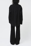 (W) Black Flare Jeans