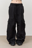 Act Nylon Shirring Pants