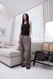 Nylon Two-Tuck Pants