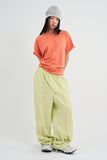 Nylon Cutout Track Pants