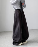 Shiny Stripe Balloon Pants