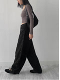 316 Rivet Balloon Wide Pants