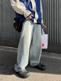Milk Washed Wide Denim