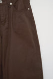 (W) Hook Low-rise Wide Pants