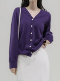 Eder V-neck Cashmere Cardigan