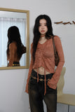 Desert black washing denim