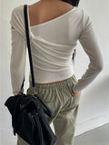 Athens Ribbed Slit T-shirt
