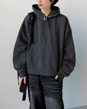 Elon Pigment Crop Hoodie