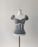 Hacken Ribbon Lace Top