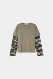 Zet Camo Layered Longsleeve