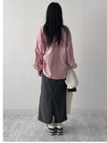 [Setup Available] Newdy Fleece Banding Long Skirt