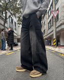 Obi Curved Denim Pants