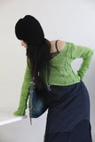 Earmuff knit beanie