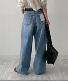 705 All-Brush Wide Denim Pants