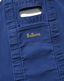 Washed Embroidered Tote Bag